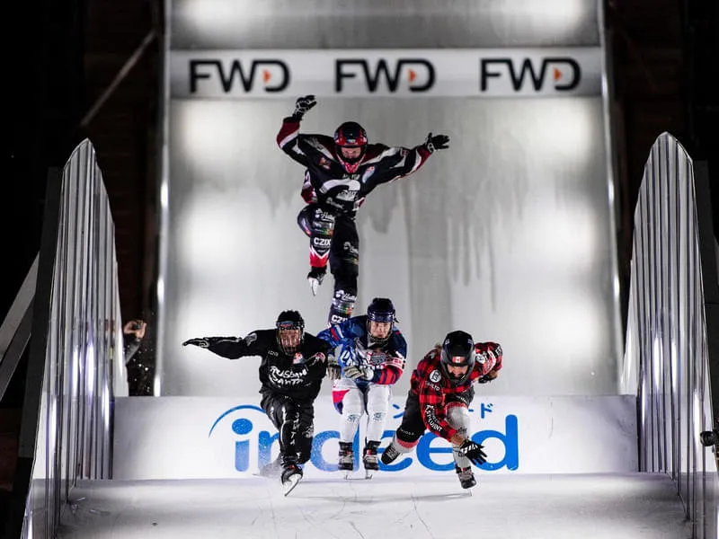 Red Bull Crashed Ice Yokohama in pictures Bild 10